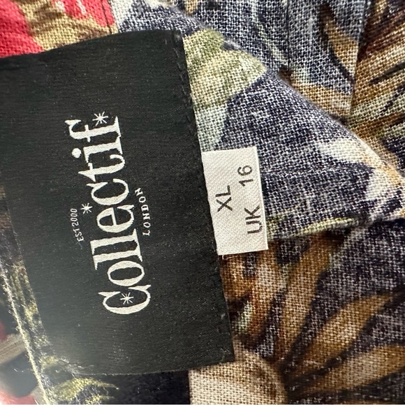 Collectif Kala Lanai Sarong skirt XL - Picture 5 of 6